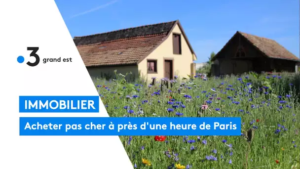 Immobilier :  Acheter pas cher à moins d'une heure de Paris