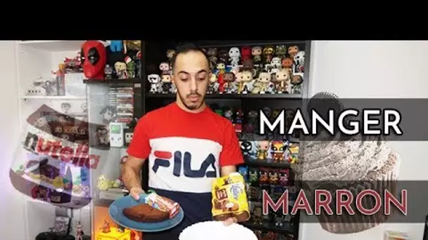 JE MANGE DE LA NOURRITURE MARRON PENDANT 24 HEURES