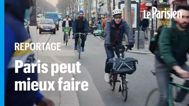 Pour les cyclistes parisiens, « Paris est un peu l'élève moyen qui n'a pas fait beaucoup d'effort »