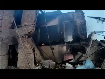 Ukraine : une école bombardée dans l'Est