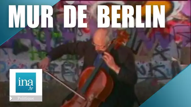 1989 : Mstislav Rostropovich joue devant le Mur de Berlin | Archive INA