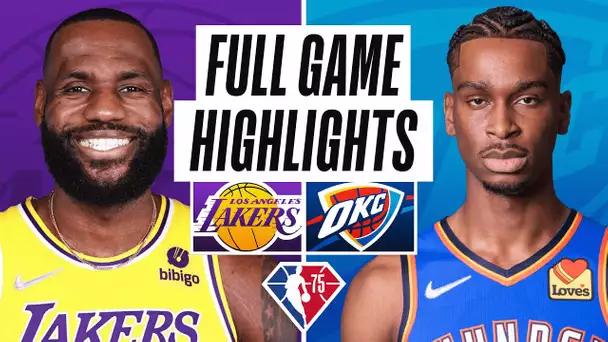 LAKERS at THUNDER | FULL GAME HIGHLIGHTS | December 10, 2021