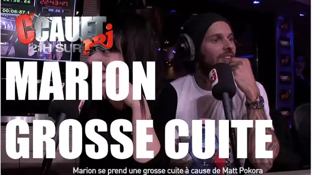 Marion se prend une grosse cuite à cause de Matt Pokora - C&#039;Cauet sur NRJ