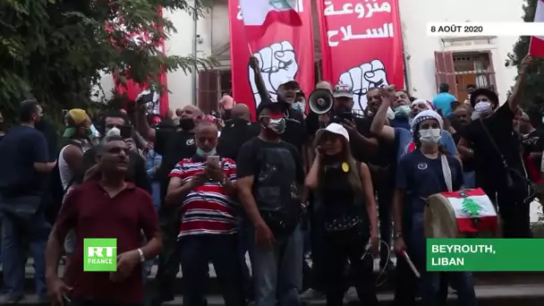 Beyrouth : des manifestants délogés du ministère des Affaires étrangères