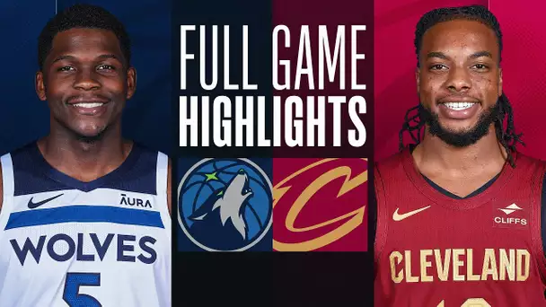 TIMBERWOLVES at CAVALIERS | FULL GAME HIGHLIGHTS | March 8, 2024