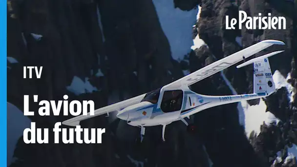 Survol du Mont Blanc, sans bruit et sans émission de CO2 : « On vole dans l’avion du futur ! »