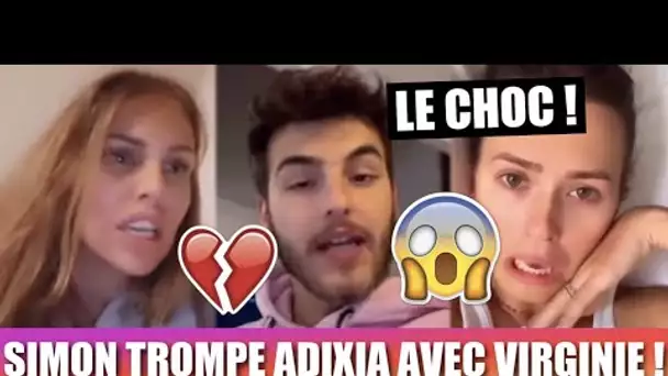 SIMON A TROMPÉ ADIXIA AVEC VIRGINIE SUR LE TOURNAGE DU RESTE DU MONDE 😱💔 ADIXIA ET NICOLO CHOQUÉS !