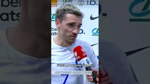 Le coup de gueule de Griezmann sur l’arbitrage après le match face à la Grèce 👀