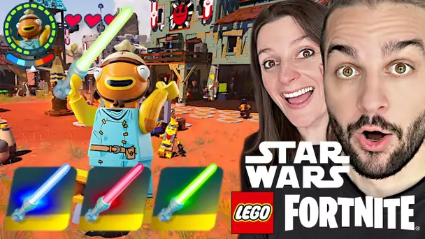 ON A TERMINÉ LE VILLAGE REBELLE SUR LEGO FORTNITE STAR WARS !