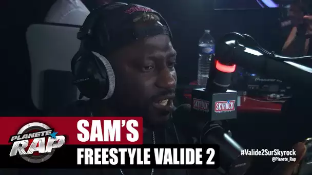 [EXCLU] Sam's "Freestyle Validé 2" #PlanèteRap