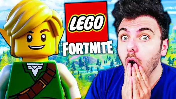 Découverte LEGO FORTNITE #01 : Fusion de MINECRAFT, HYTALE & ROBLOX ! C'est OUF !