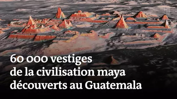 60 000 vestiges de la civilisation maya découverts au Guatemala