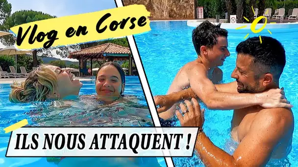 LES ENFANTS NOUS ATTAQUENT 😂 / Vlog en Corse