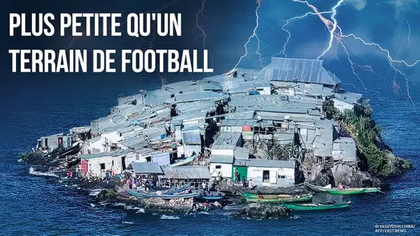 Une Île Deux Fois Plus Petite Qu'un Terrain De Football Mais Où Vivent Plus De 100 Personnes