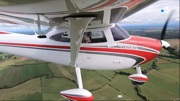 Centenaire, Marie-Louise résidente d'un Ehpad s'offre un baptême de l'air