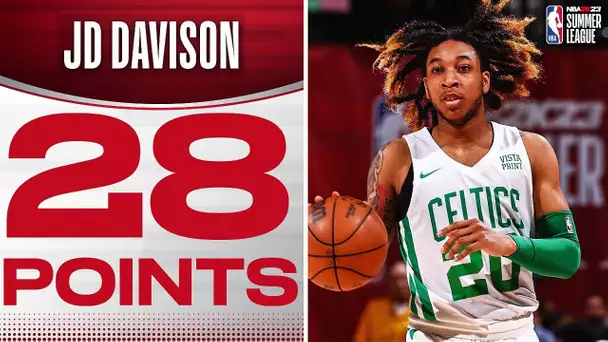 JD Davidson Drops HUGE DOUBLE-DOUBLE With 28 PTS & 10 AST!