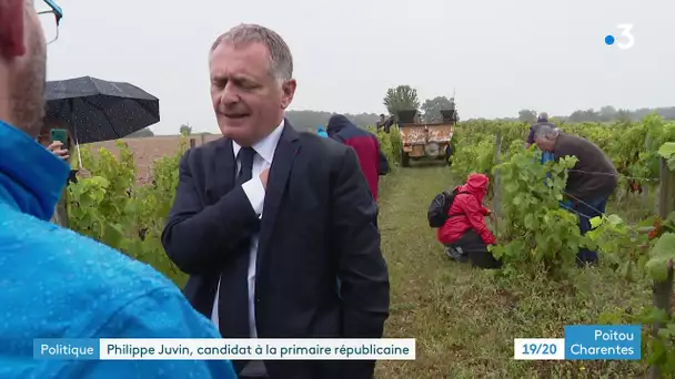 Politique : Philippe Juvin, candidat à la primaire républicaine en visite en Charente-Maritime