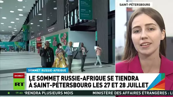 Sommet Russie-Afrique à Saint-Pétersbourg