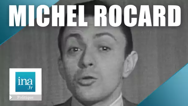Michel Rocard "Un jardinier arrose t-il les vieux troncs ?" | Archive INA