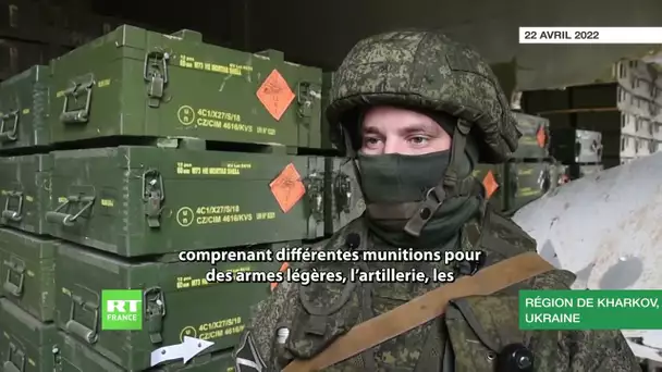 L’armée russe met la main sur plusieurs tonnes de munitions ukrainiennes