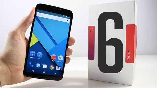 Nexus 6 : Déballage, premier démarrage et configuration en Français
