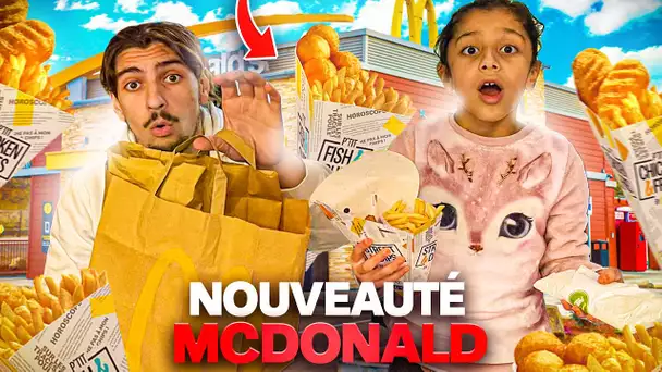 MCDO NOUS INVITE A TESTER LES NOUVEAUTÉ FISH & CHIPS 😍🤩  ( C'est incroyable)