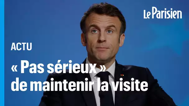 Visite de Charles III annulée : « Le bon sens et l'amitié nous conduisent à un report », explique Ma