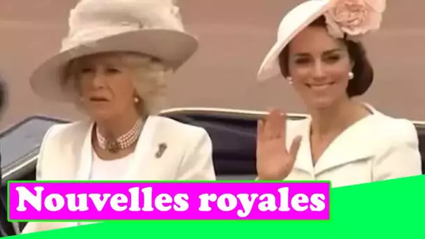 Kate a "appelé" deux fois après avoir "snobé" Camilla lors d'événements de la famille royale "Awkwar