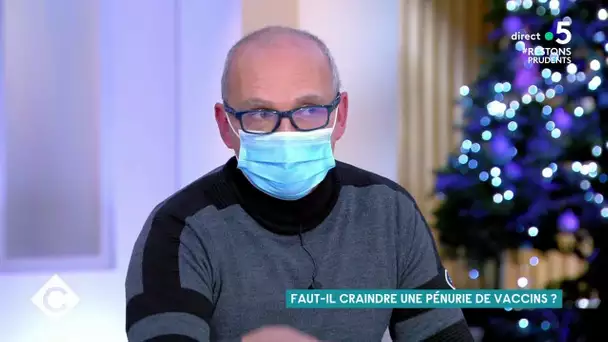 Menacé de mort par des antivaccins, Jérôme Marty témoigne - C à Vous - 15/12/2020