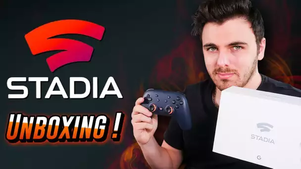 Unboxing de STADIA, la nouvelle console de Google !