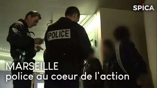 Marseille brule : police au coeur de l'action