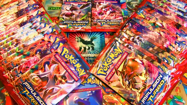 Mega Ouverture de 100 Boosters Pokémon XY Impulsion Turbo #3 MEILLEURE PIOCHE !