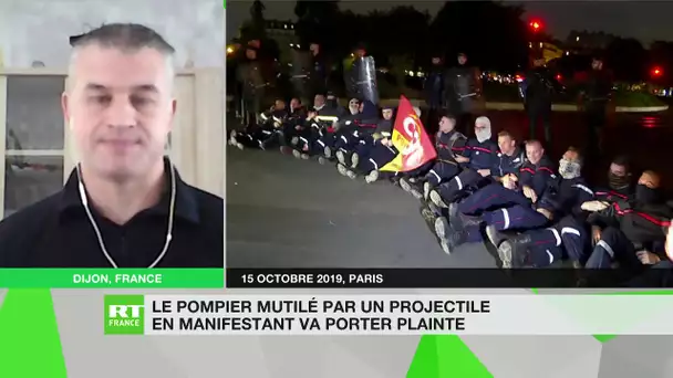 Pompier mutilé à Paris  : «C'est dommage d'en arriver là, on voulait être entendus pacifiquement»