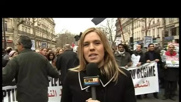 Manifestation de soutien au peuple égyptien