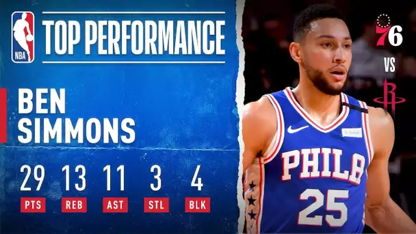 Ben Simmons Records 25th Career Triple-Double