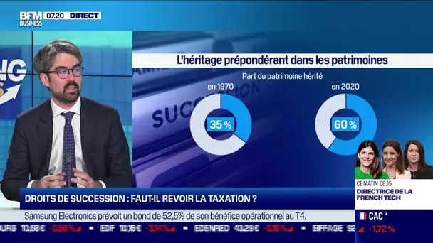 Aloïs Kirchner (Institut Montaigne) : Faut-il revoir la taxation des droits de succession ?