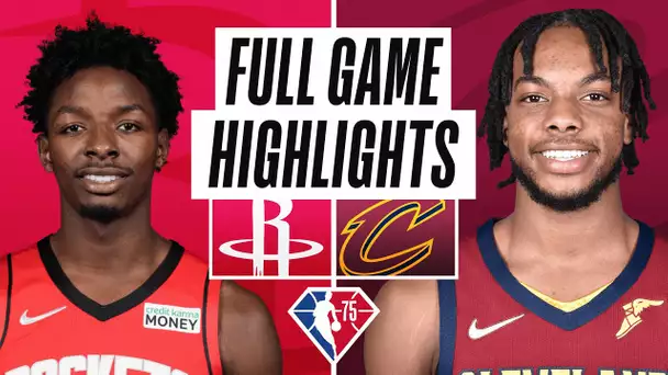 ROCKETS at CAVALIERS | FULL GAME HIGHLIGHTS | December 15, 2021