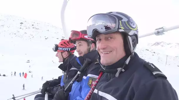 Le gendarme à Val Thorens