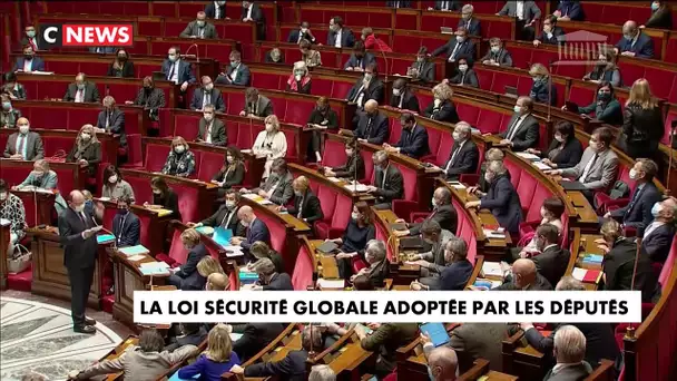 Le texte de loi sur la «sécurité globale» adopté par les députés