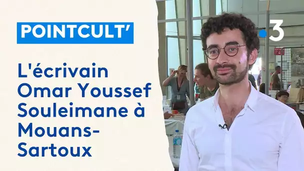 L'écrivain Omar Youssef Souleimane au Festival du livre de Mouans-Sartoux 2023