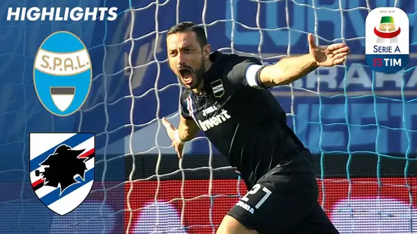 Spal 1-2 Sampdoria | Quagliarella porta la Samp alla vittoria con una doppietta | Serie A