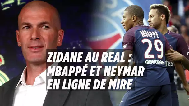 Zidane de retour au Real : la fin de Mbappé et Neymar au PSG ?