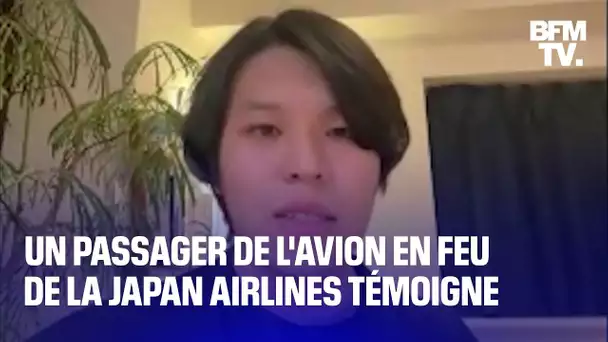 "La cabine s'est remplie de fumée": un passager de l'avion en feu au Japon témoigne
