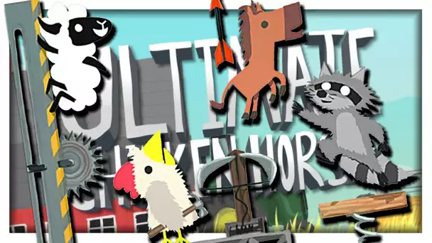 C&#039;EST LA GUERRE DES ANIMAUX  ! ULTIMATE CHICKEN HORSE