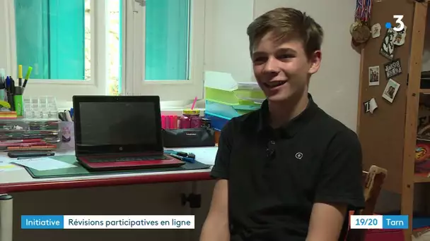 Tarn : à 14 ans il créé un site de révisions pour les collégiens et lycéens