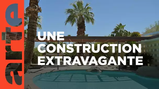 Maison avec piscine dans le séjour | Maisons de rêve en Californie | ARTE