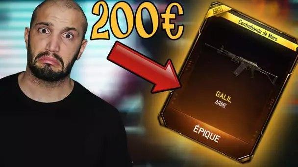 200 EUROS POUR LA GALIL SUR BLACK OPS 3!!!!!!!!!!