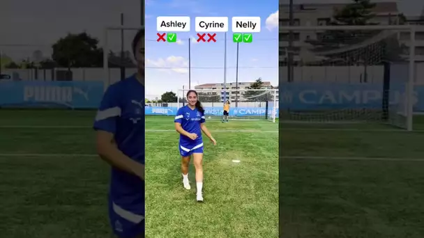 No look penalty challenge pour nos Olympiennes 👀👟 #shortfootball #womensfootball #soccer