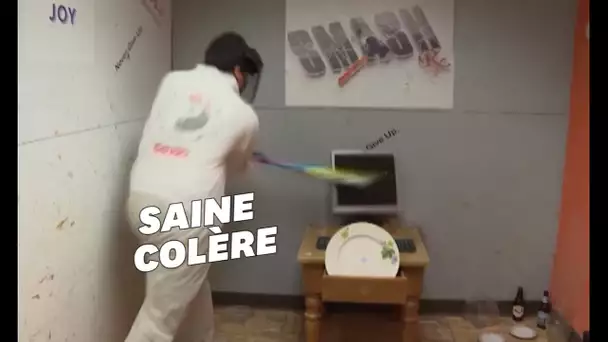 Contre la déprime du Covid, une "rage room" pour tout casser aux États-Unis