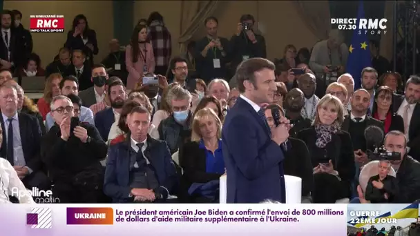 Présidentielle : pas de débat mais un catalogue pour le candidat Macron